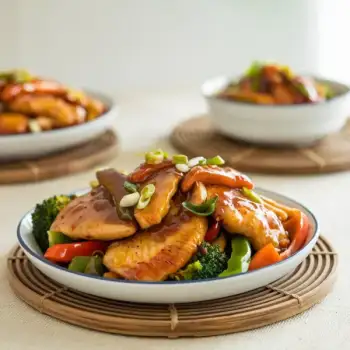 Sizzling Ginger Chicken Stir-Fry
