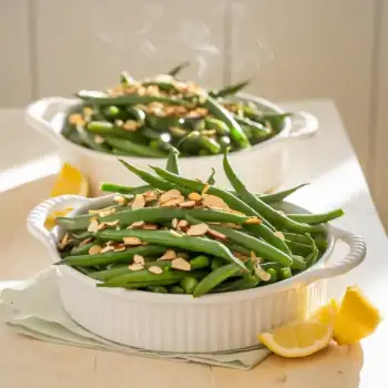 Lemon-Buttered Green Beans with Toasted Almonds