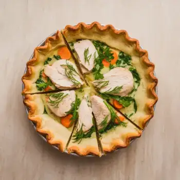 Healthy Garden Chicken and Vegetable Pie