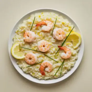 Lemon-Infused Shrimp Risotto