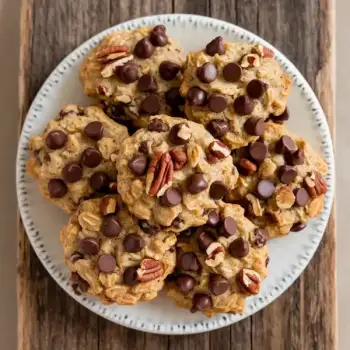 Rustic Chocolate Chip Pecan Oatmeal Delights
