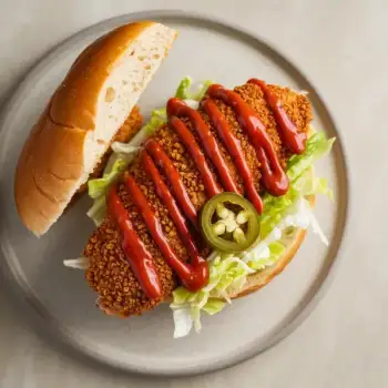 Crispy Air-Fryer Spicy Chicken Sandwich