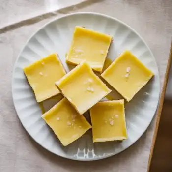 Lemon Bars With Olive Oil and Sea Salt