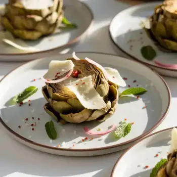 Artichokes with Grana Padano