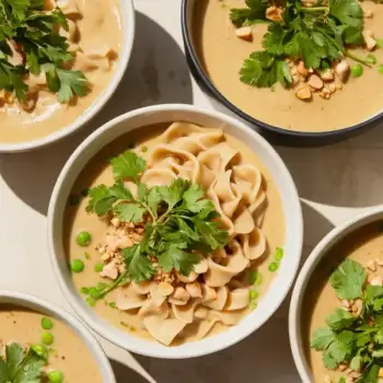 Creamy Chickpea Breakfast Soup