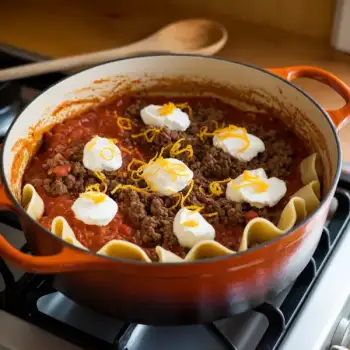 Rich Beef Ragù with Ricotta and Lemon Zest