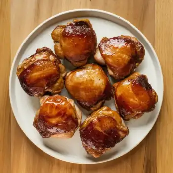 Crispy Skin Teriyaki Chicken Thighs