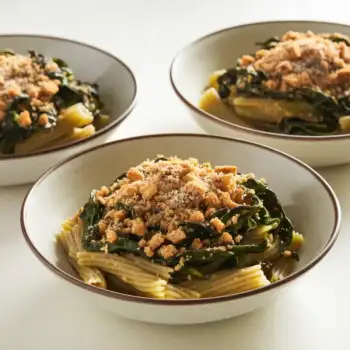 Pennette with Swiss Chard Ragu