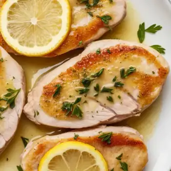 Lemon-Butter Chicken Cutlets