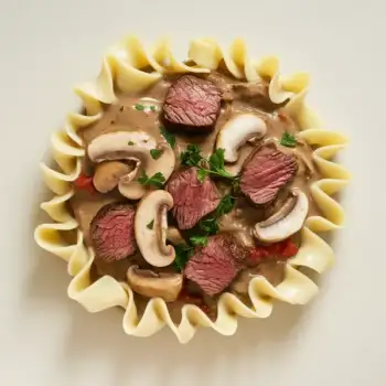 Savory Sirloin Stroganoff