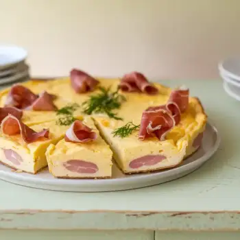 Creamy Double Pork Frittata