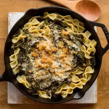 Pennette with Swiss Chard Ragu