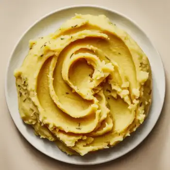 Velvety Buttered Gold Mashed Potatoes