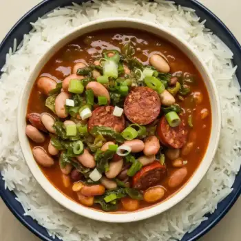 Creole-Style Red Beans with Andouille Sausage