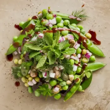 Minted Fresh Spring Pea Salad