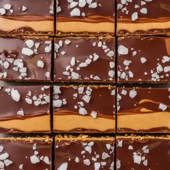 Salty Chocolaty Peanut Buttery Crunchy Bars