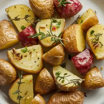 Extra-Crunchy Thyme Roast Potatoes