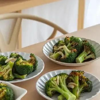 Sauteed Broccoli with Oyster Sauce