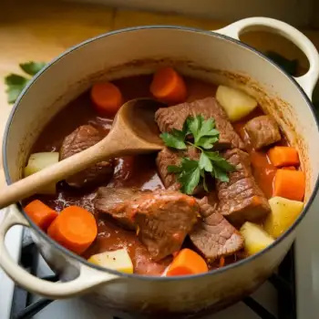 Hearty Hungarian Beef and Paprika Stew