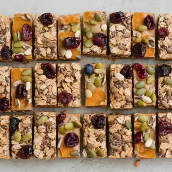 Five-Minute No-Bake Granola Bars