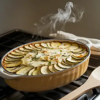 Herb-Infused Summer Squash Gratin