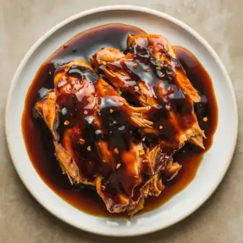 Stovetop BBQ Shredded Chicken