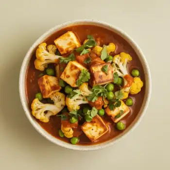 Crispy Paneer & Cauliflower Tikka Masala