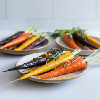 Charred Rainbow Carrots