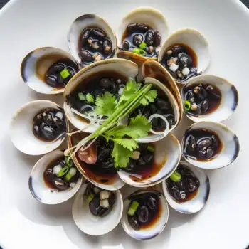 Black Bean Infused Clams
