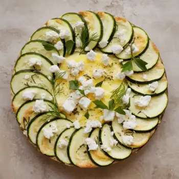 Greek Zucchini and Feta Egg Bake