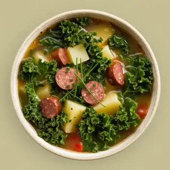 Hearty Kale and Potato Soup with Sausage