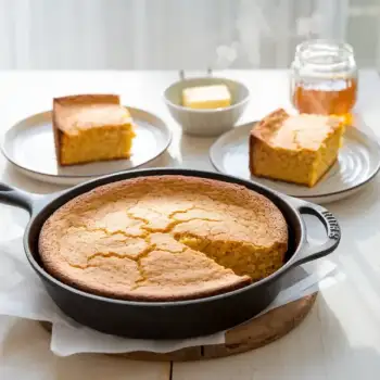 Moist and Tender Brown Butter Cornbread