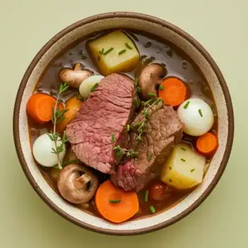 Hearty Pressure-Cooked Beef and Vegetable Stew