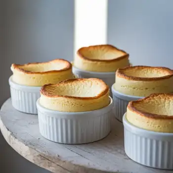 Herbed Goat Cheese Cloud Soufflé