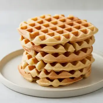 Crispy Buttermilk Vanilla Waffles