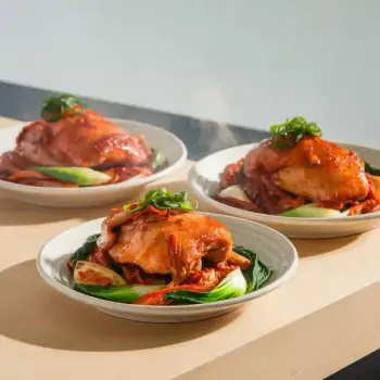 Sauteed Kimchi Chicken
