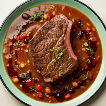 Hearty Blade Steak and Three-Chile Chili