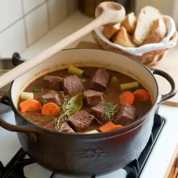 Beef Stew with Dijon and Cognac