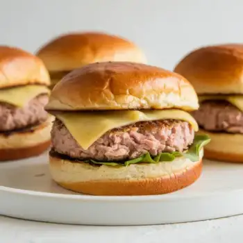Juicy Skillet Turkey Burgers