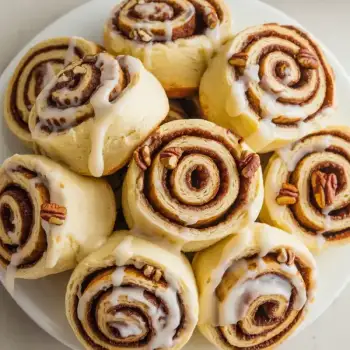 Cinnamon Pecan Swirl Rolls