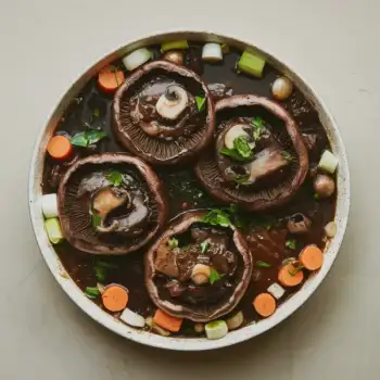 Portobello Mushroom Bourguignon