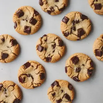 Classic Dark Chocolate Chunk Cookies