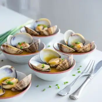 Grilled Clams with Lemon-Cayenne-Garlic Butter