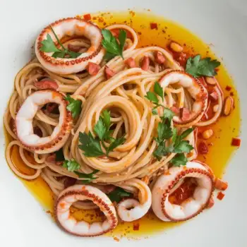 Spicy Squid Spaghettini