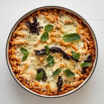 Creamy Parmesan Ziti Casserole