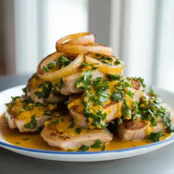 Pan-Seared Sweetbreads with Cilantro-Ginger Sauce