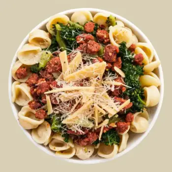 Spicy Sausage and Broccoli Rabe Orecchiette