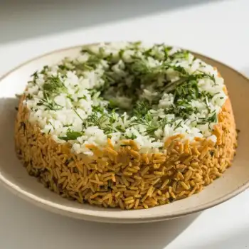 Sabzi Polo with Crispy Tahdig