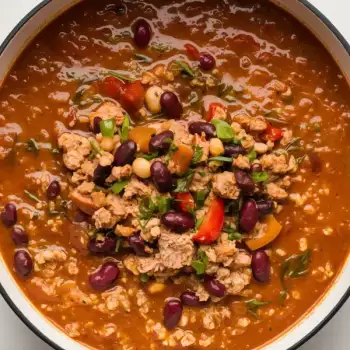 Hearty Turkey and Bean Chili