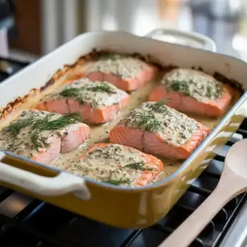 Herb-Infused Creamy Dill Salmon